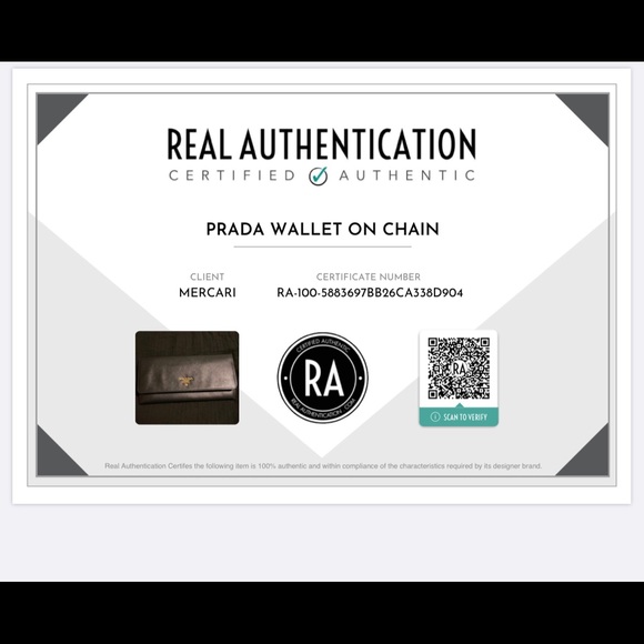 Prada wallet on chain - Picture 7 of 9